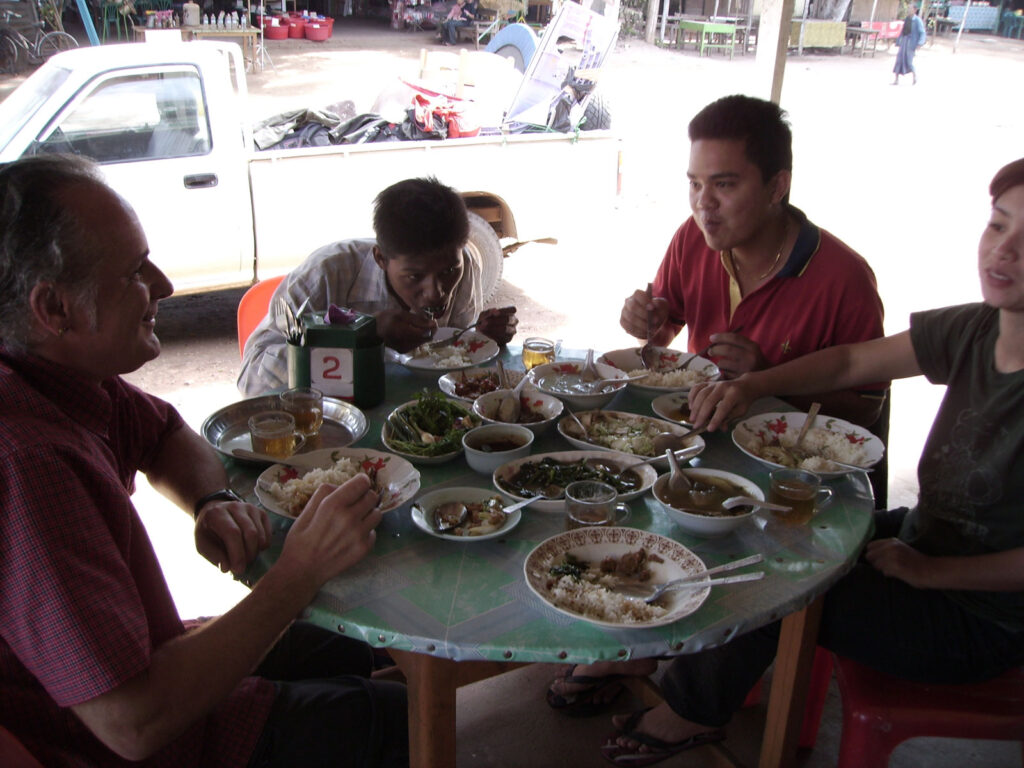 Rast im Straßenrestaurant - lecker war’s