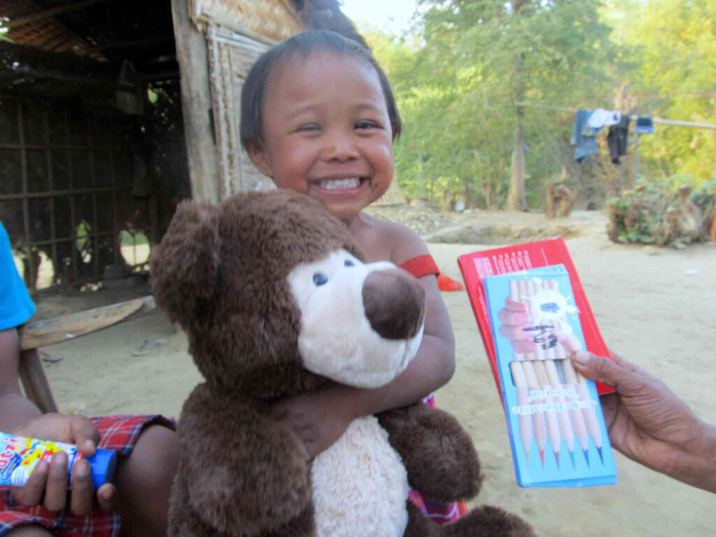 Sie freut sich so sehr